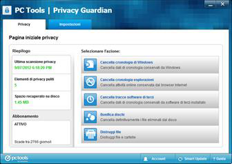 Privacy Guardian di Pctools